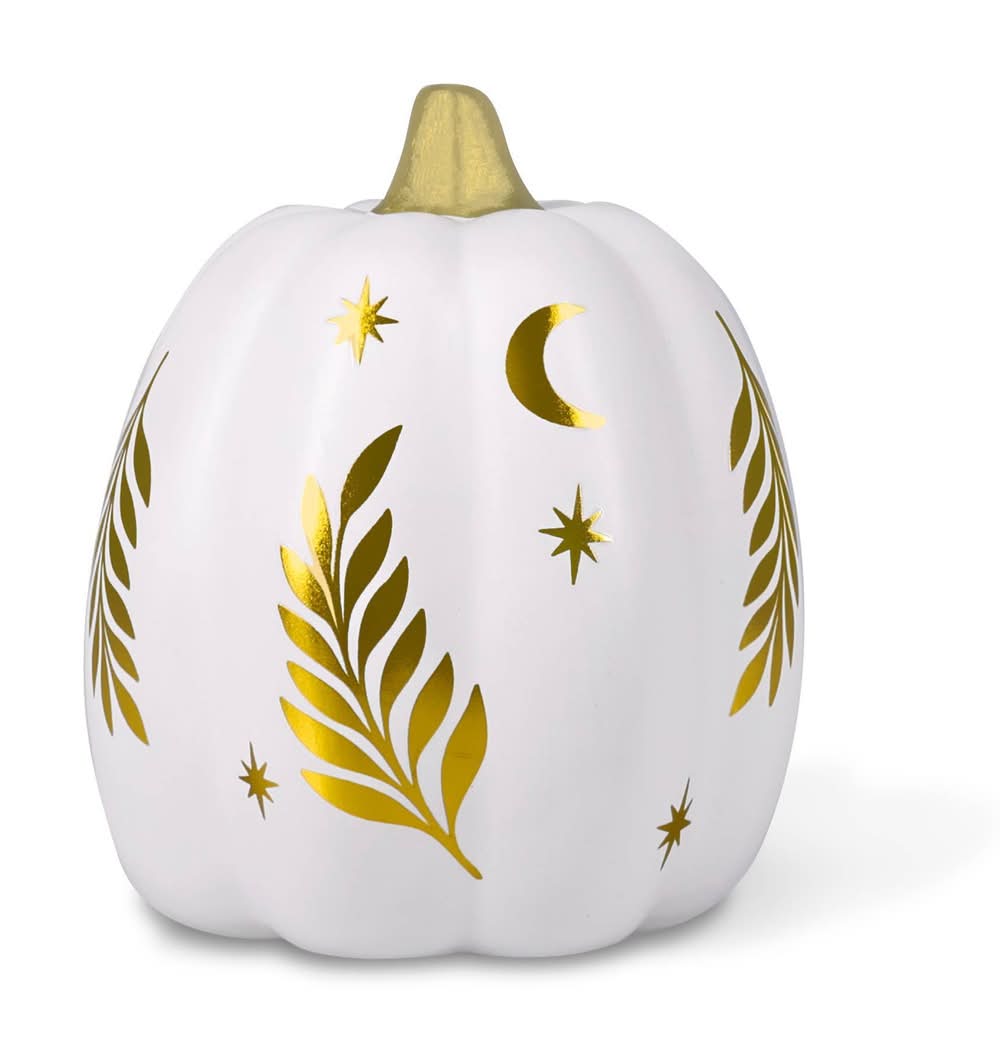 Ceramic Pumpkins White - Bullseye's Playground™