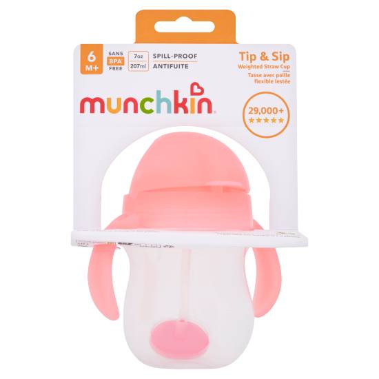 Munchkin Click Lock Tip & Sip Straw Cup