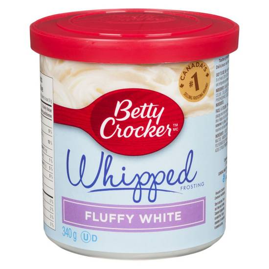 Betty Crocker Whipped Frosting, Fluffy White (340 g)