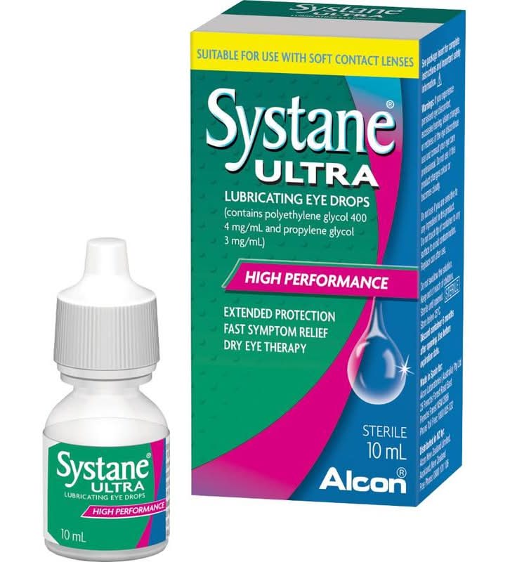 Systane Ultra Lubricating Eye Drops 10ml
