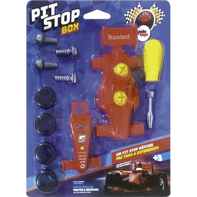 CARRO PAKI TOYS PIT STOP BOX