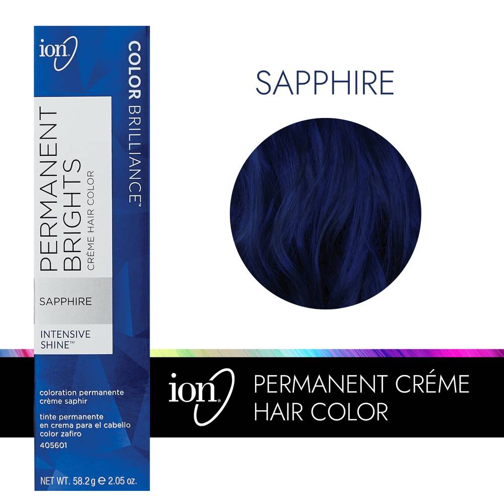 Permanent Brights Creme Hair Color Sapphire (2.05, Sapphire)