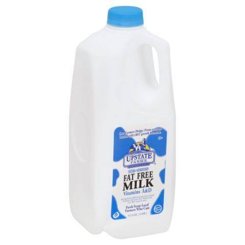 Upstate Farms Skim Milk 1% Half Gallon