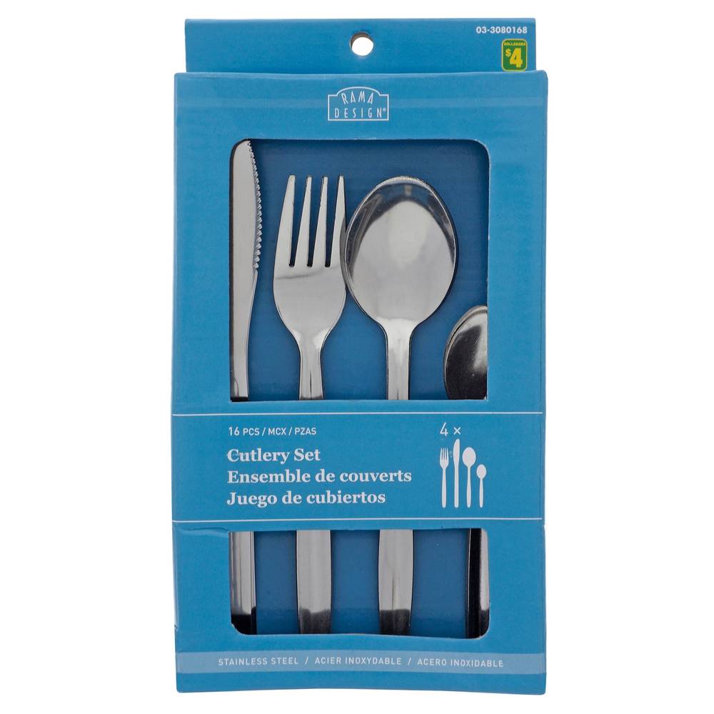 Rama Design Stainless Steel Cutlery Set