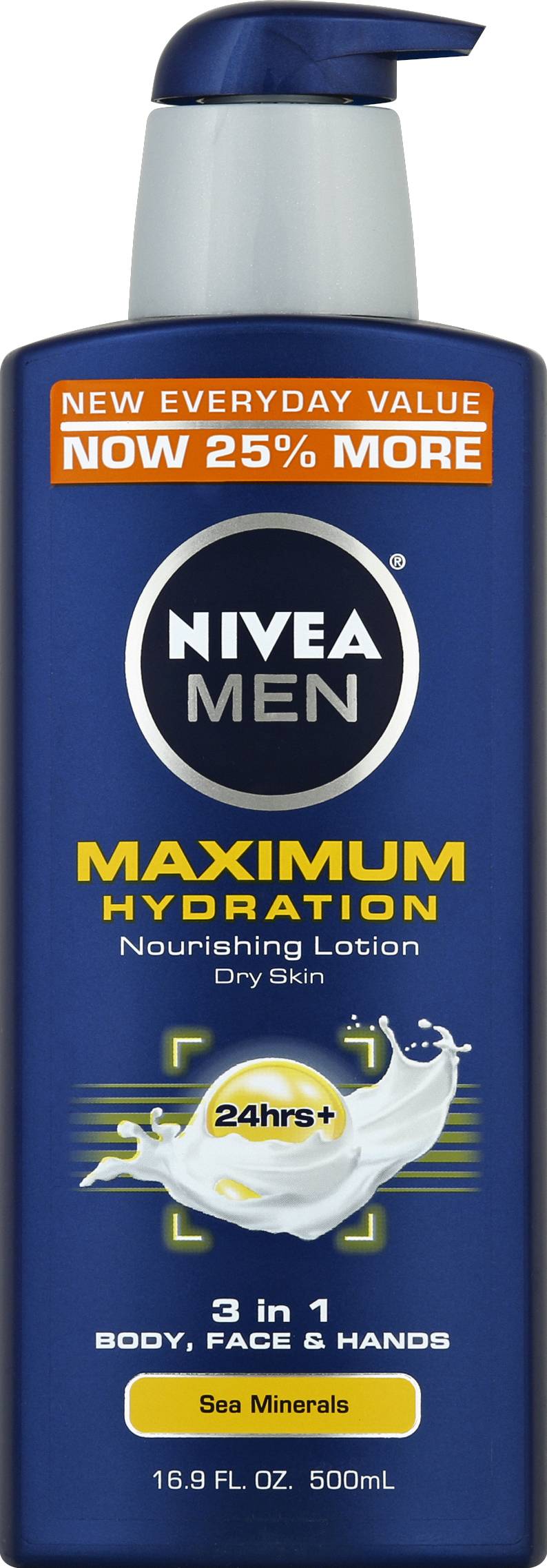 Nivea Men Maximum Hydration Sea Minerals 3 in 1 (16.9 fl oz)