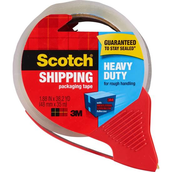 Scotch High Performance Packaging Tape With Refillable Dispenser