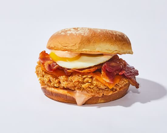 Breakfast Fried Chicken Sandwich