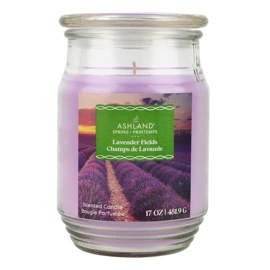 Lavender Fields Scented Jar Candle By Ashland