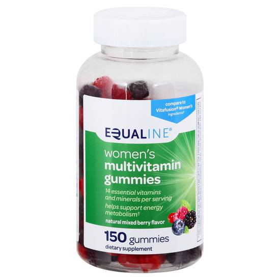 Equaline Women’s Multivitamin Gummies Mixed Berry Flavor (150 ct)
