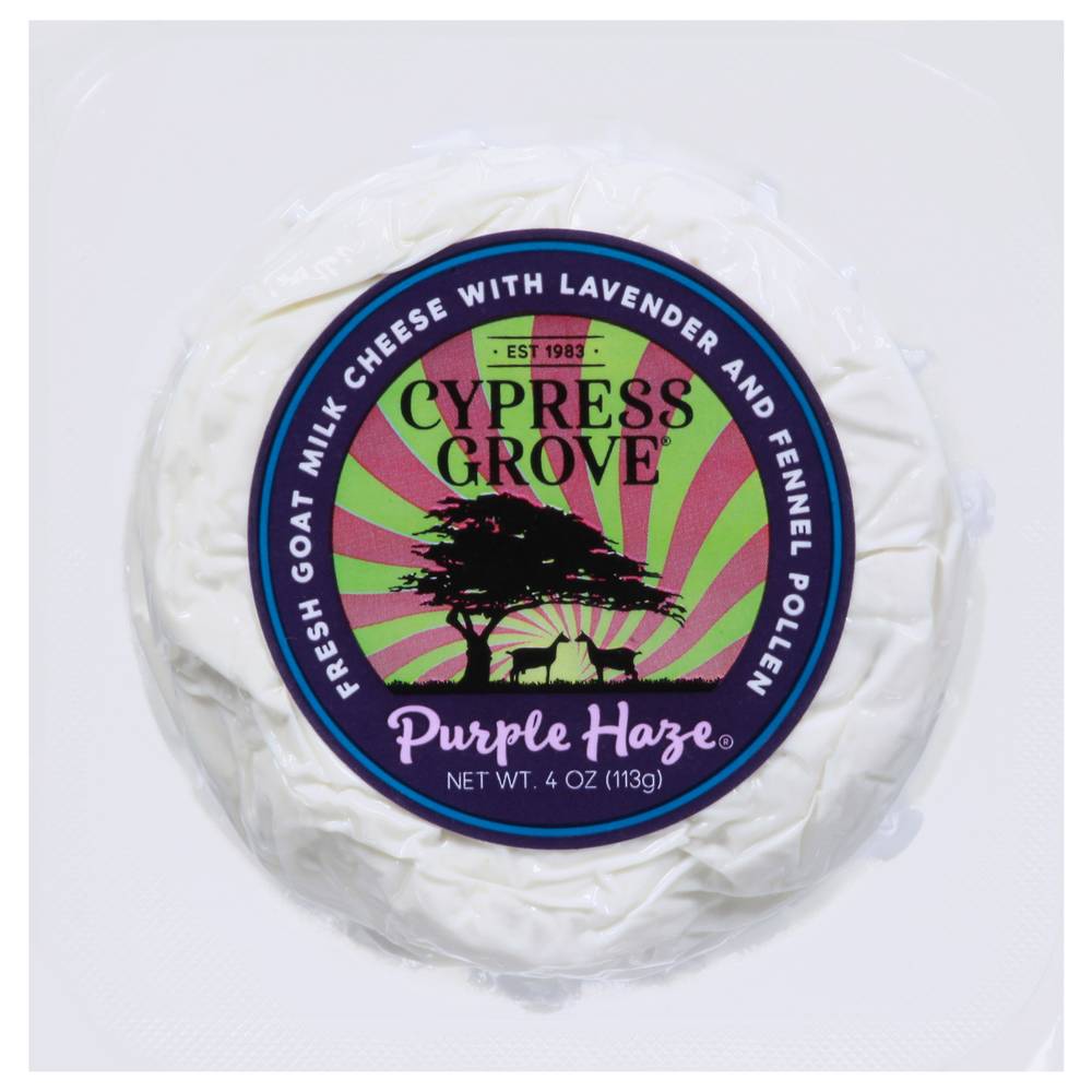 Cypress Grove Purple Haze Fresh Goat Milk Cheese (4 oz)