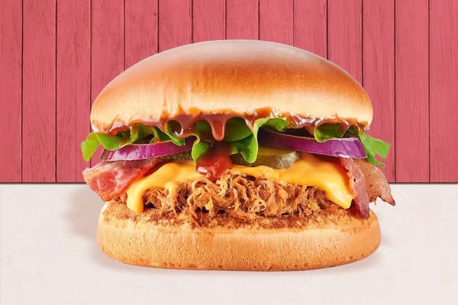 Barbecue Pork Burger