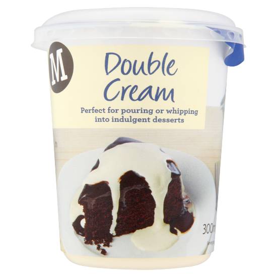 Morrisons Double Cream (300ml)