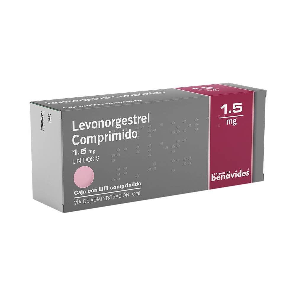 Almus · Levonorgestrel tableta 1.5 mg (10 g)