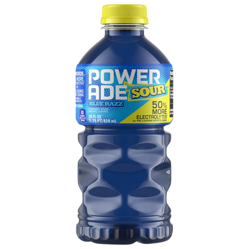 Powerade Blue Razz Sour (28 fl oz)