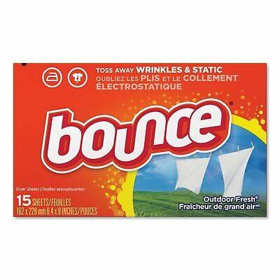 Bounce Outdoor Fresh Fabric Softener Sheets (15 sheets)