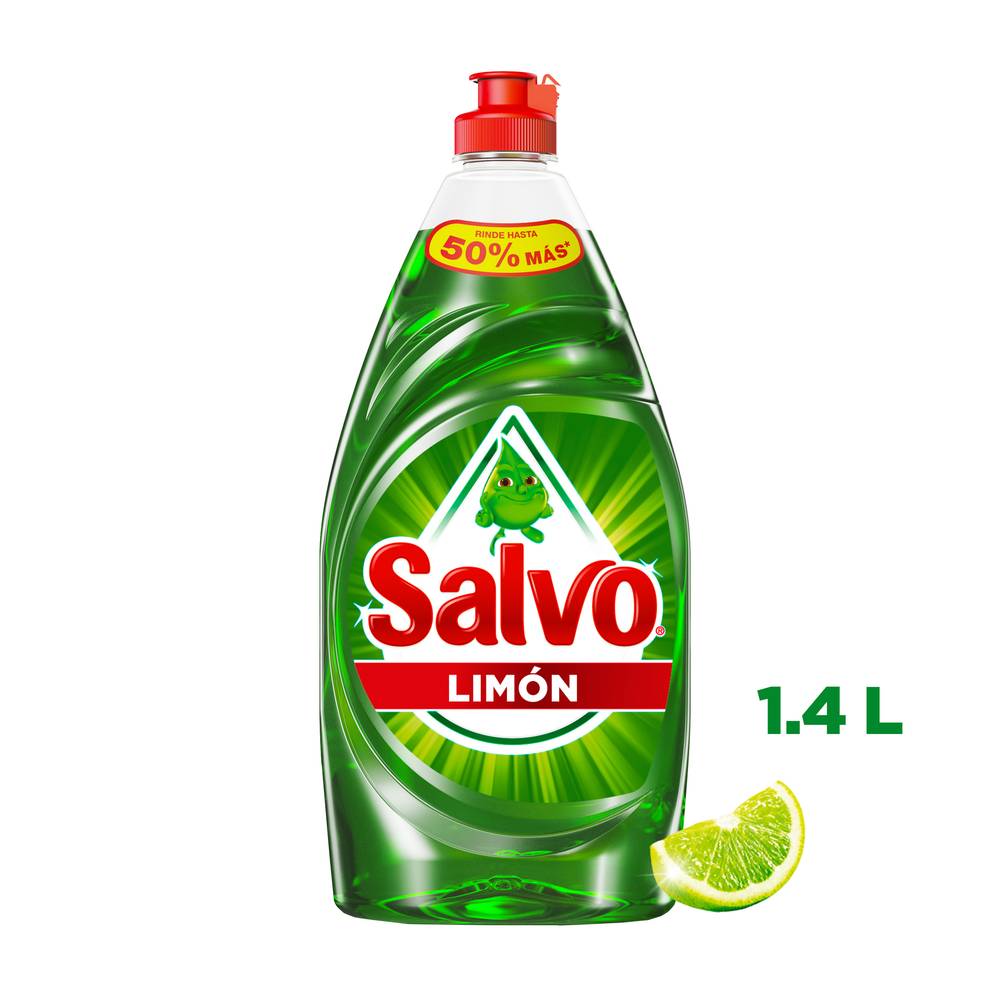 Salvo lavatrastes líquido limón