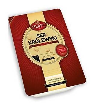 Sierpc Ser Królewski Plastry (150 g)