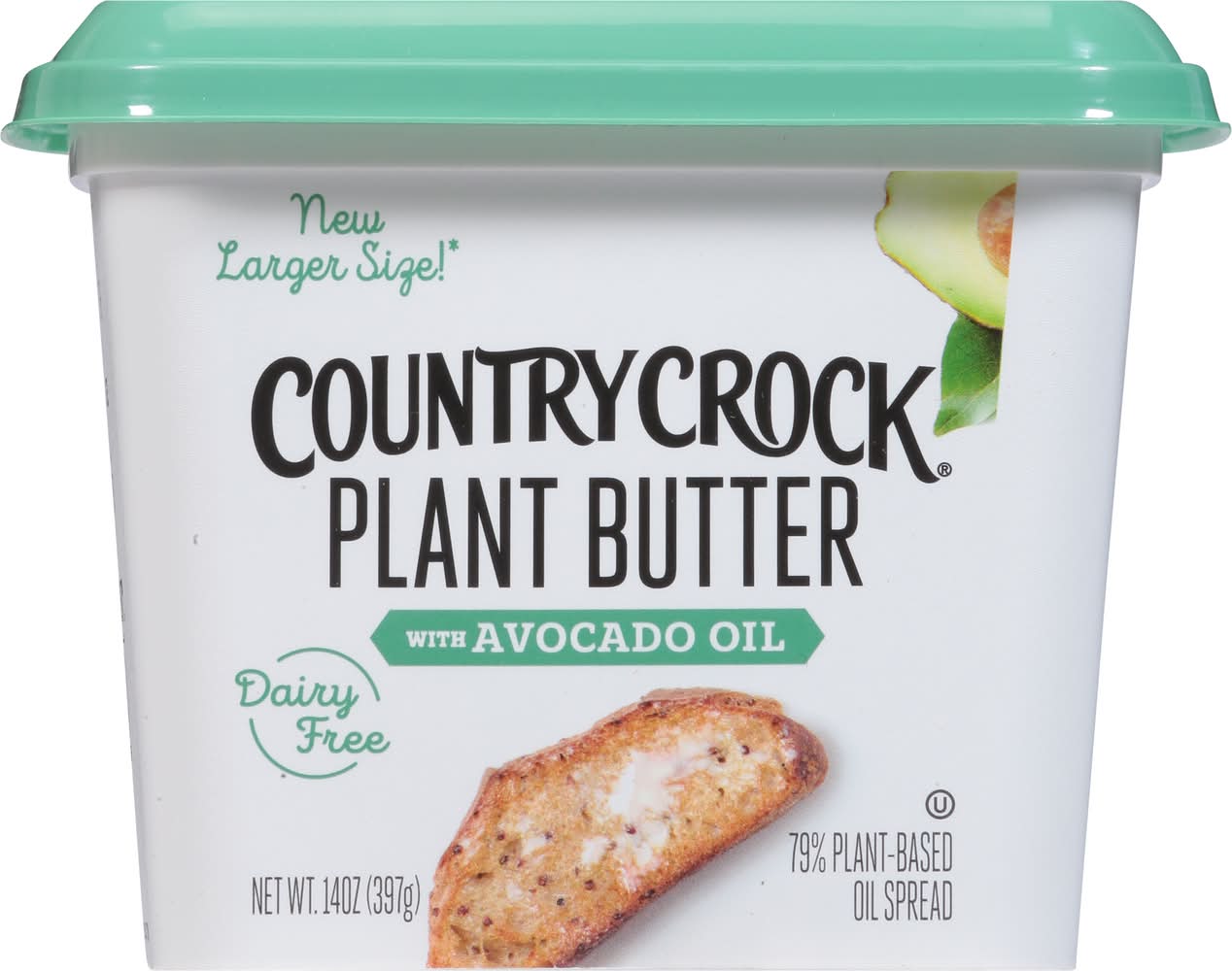 Country Crock Dairy Free Plant Butter, Avocado Oil (14 oz)