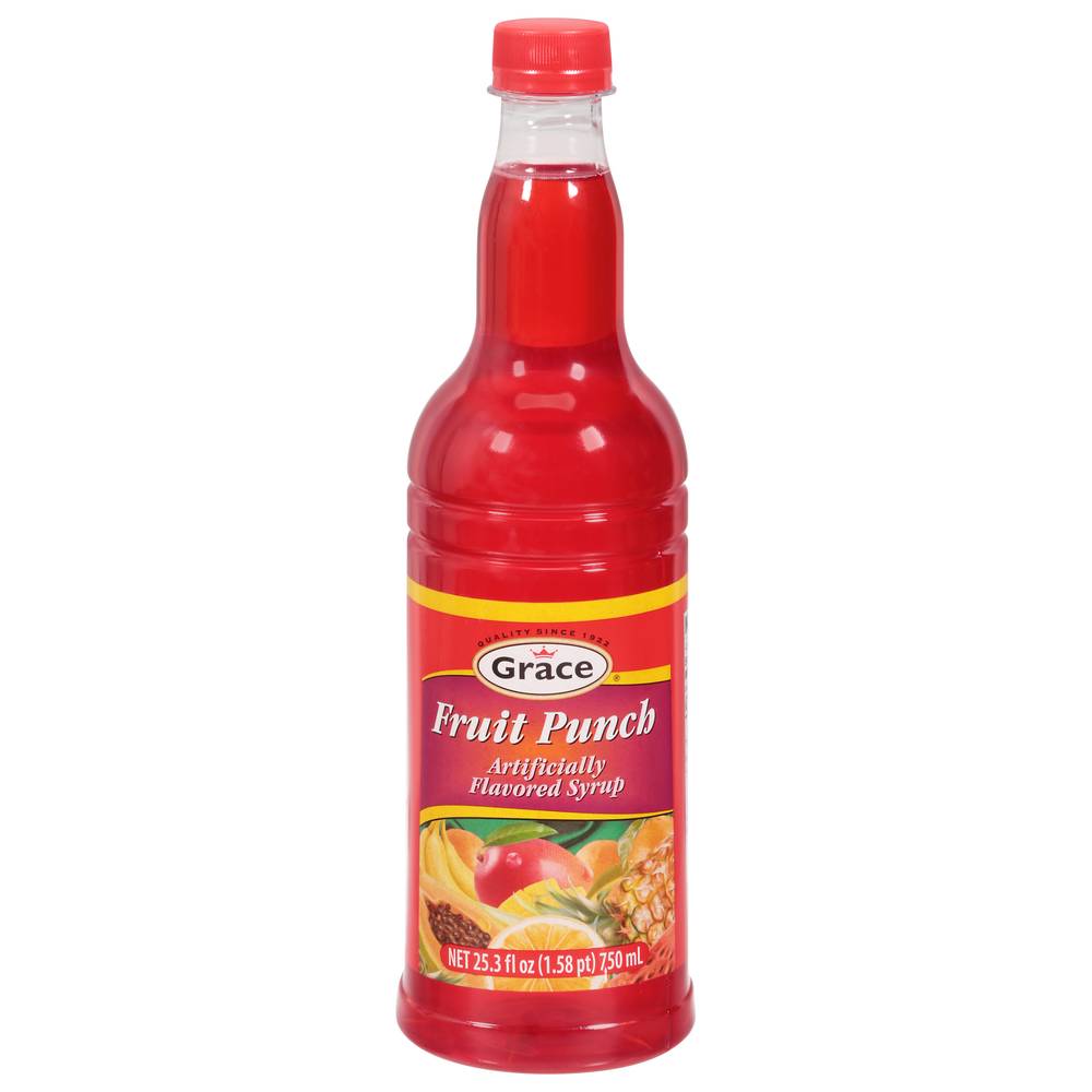 Grace Fruit Punch Flavored Syrup
