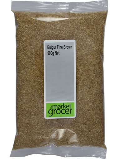 The Market Grocer Bulgur Fine Brown 500g