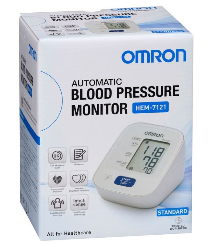 Omron HEM7121 Blood Pressure Monitor Standard