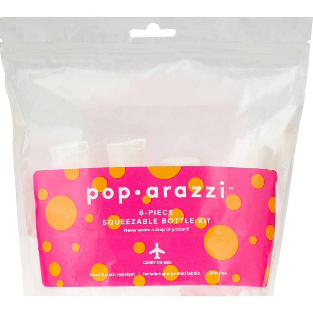 Pop-arazzi Squeezable Bottle Kit, 6 CT