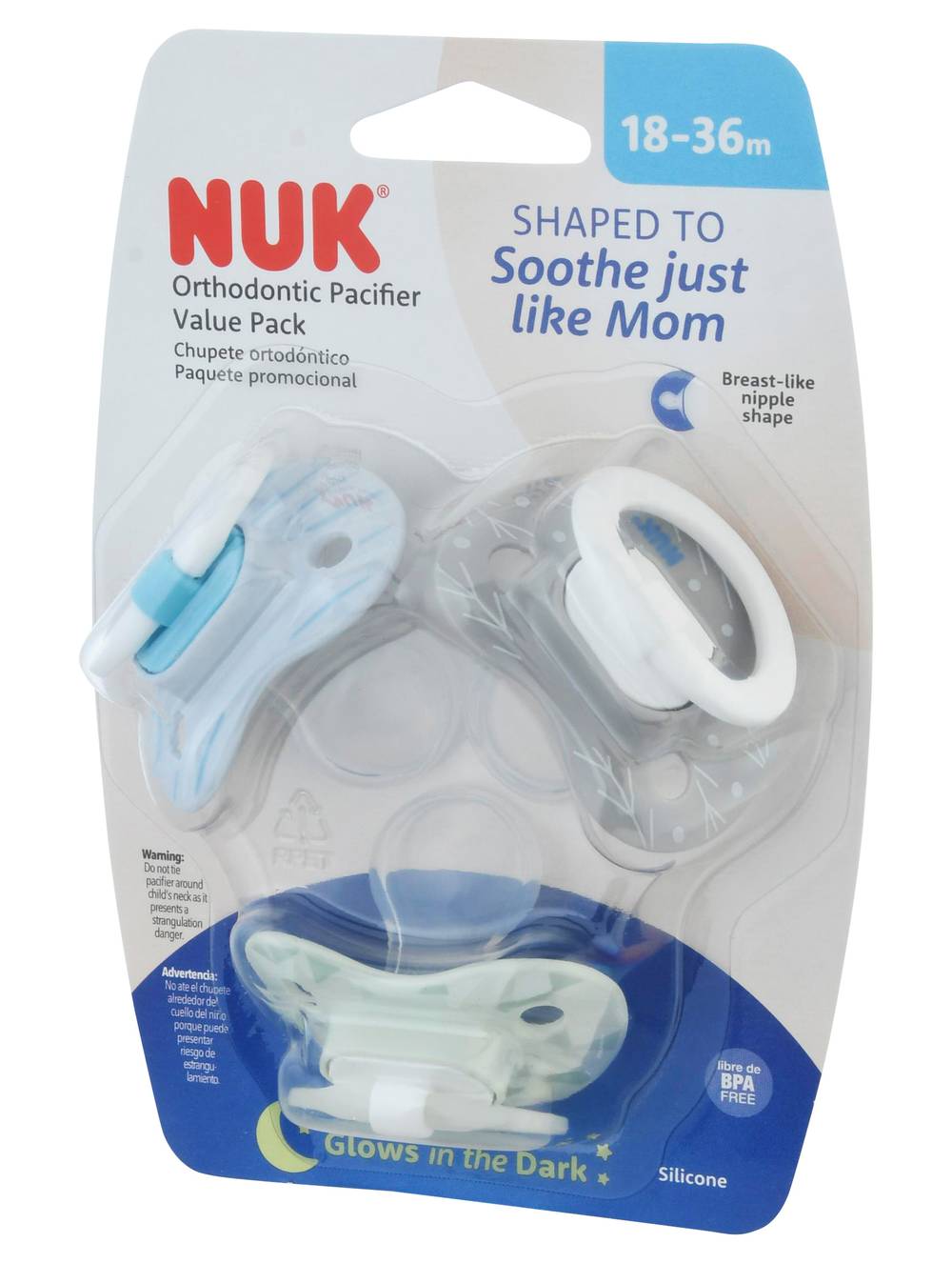 Nuk Orthodontic Pacifier Nuk Latex Pacifier NUK® Comfy™ 100