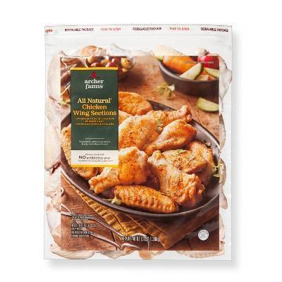 Archer Farms All Natural Frozen Chicken Wings - 3lbs - Archer Farmstm