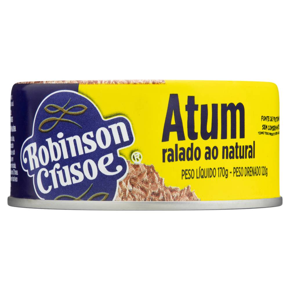 Robinson crusoe atum ralado ao natural (170 g)