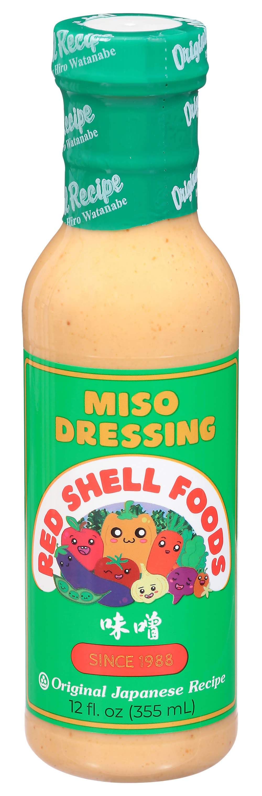 Red Shell Premium Japanese Miso Dressing (12 fl oz)