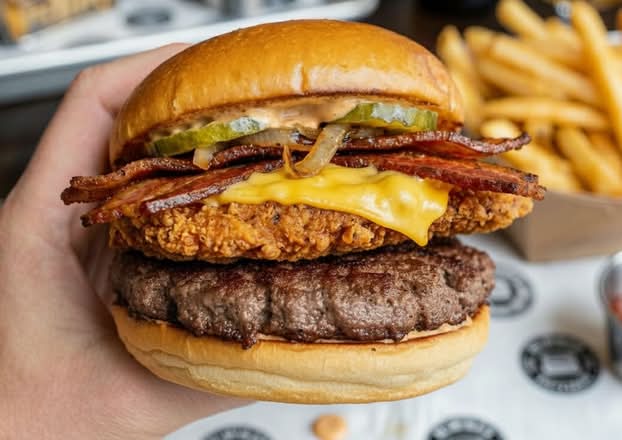 Chicken Beef Smash
