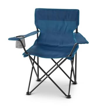 Dealworthy Adult Outdoor Portable Camp Folding Chair, Mineral Blue