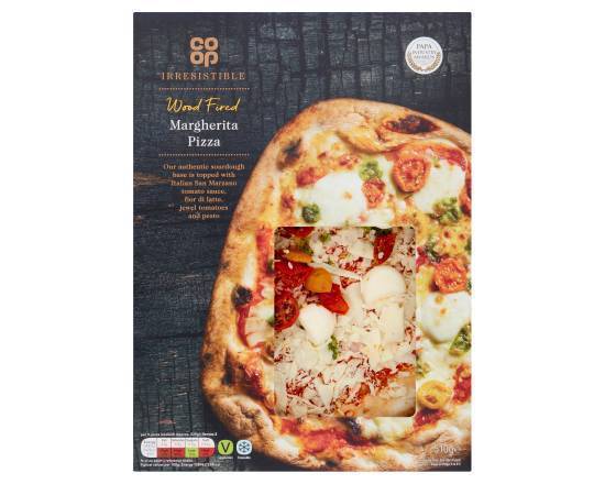Co-op Irresistible Wood Fired Margherita Pizza 510g