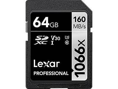 Lexar Professional Silver 64gb Sdxc Memory Card