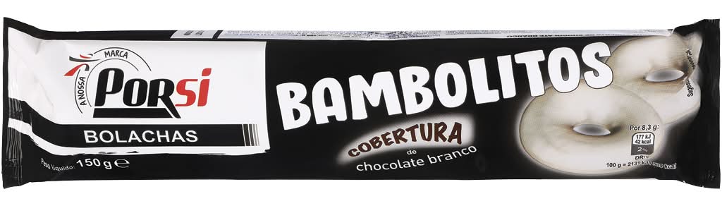 PorSi - Bambolitos Brancos, 128 g