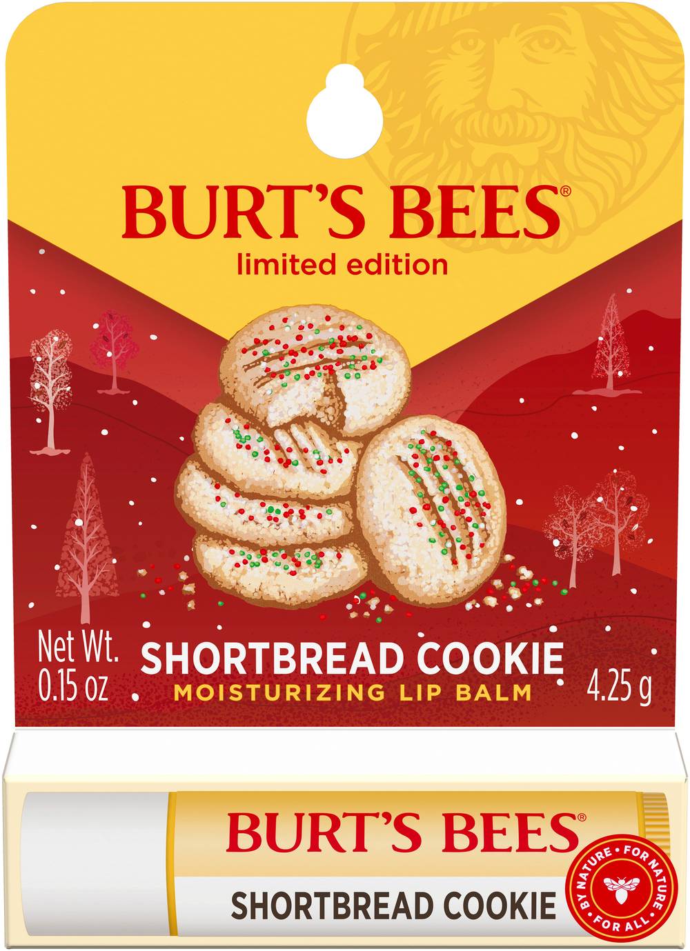 Burt's Bees Moisturizing Lip Balm, Shortbread Cookie (0.15 oz)