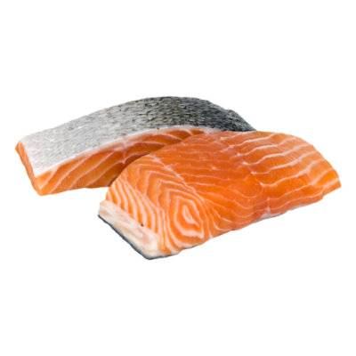 Atlantic Salmon Portion Minimum 8 Oz - Ea