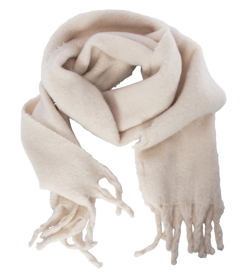 Cream Blanket Scarf