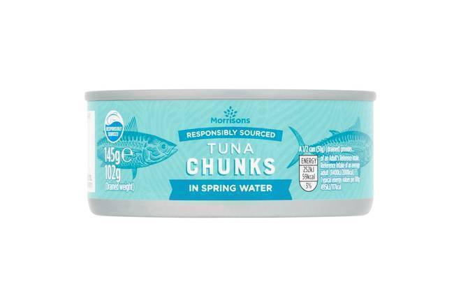 Morrisons Tuna Chunks In Water 145g