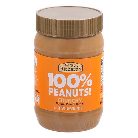Crazy Richard's 100% Peanuts! Crunchy Natural Peanut Butter