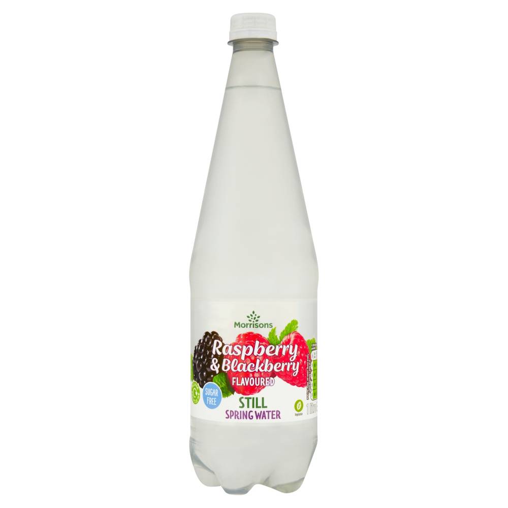 Morrisons Raspberry & Blackberry, Still Spring Water (1L)