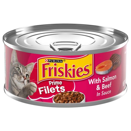 Purina Friskies Prime Filets in Gravy (salmon & beef)