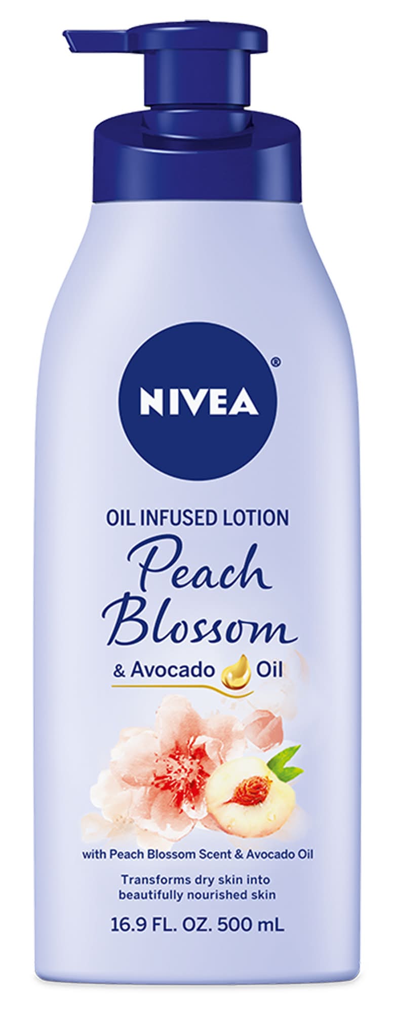 Nivea Oil Infused Body Lotion With Avocado, Peach Blossom (16.9 fl oz)