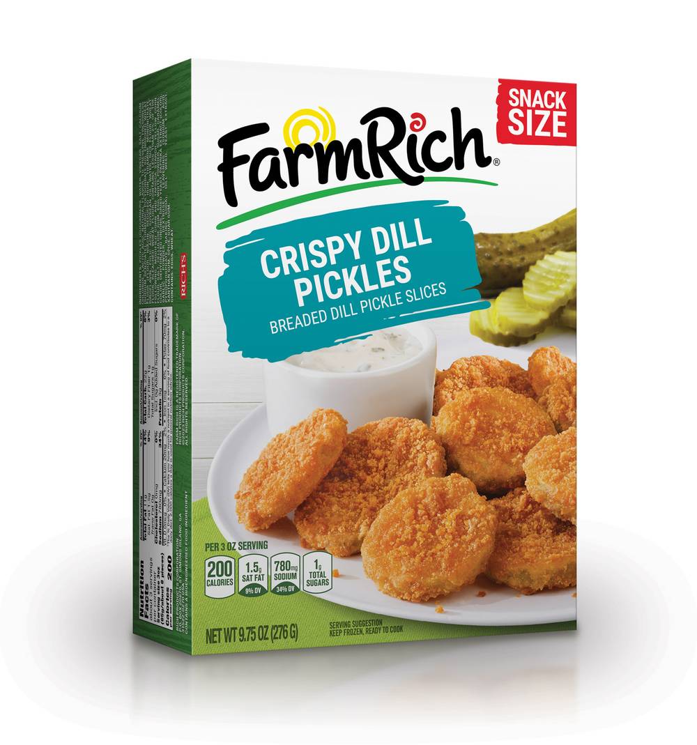 Farm Rich Crispy Dill Pickles (9.75 oz)