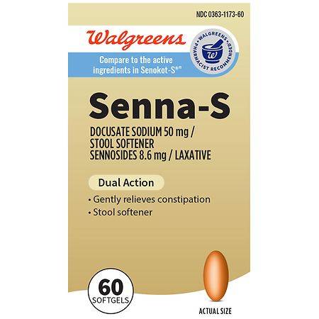 Walgreens Senna S Softgels (60 ct)