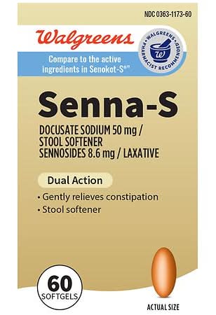 Walgreens Senna-S Softgels (60 ct)