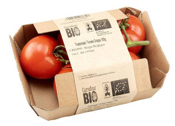 Bio Tomates en Grappe +-500g