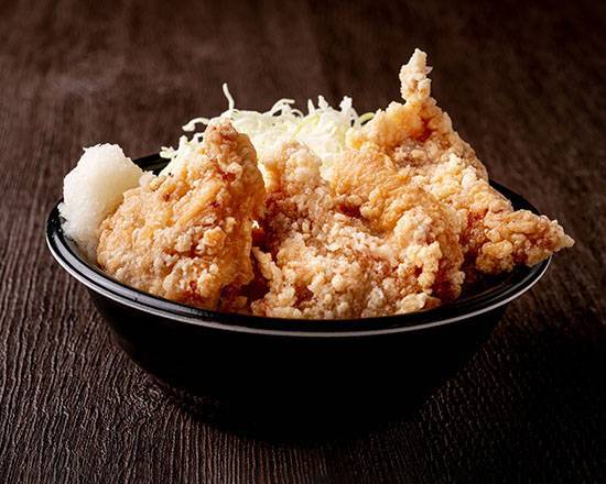 おろし塩ポン酢宮島げんこつ唐揚げ丼 3個 Grated White Radish & Ponzu Fried Chicken Rice Bowl (3 Pieces)