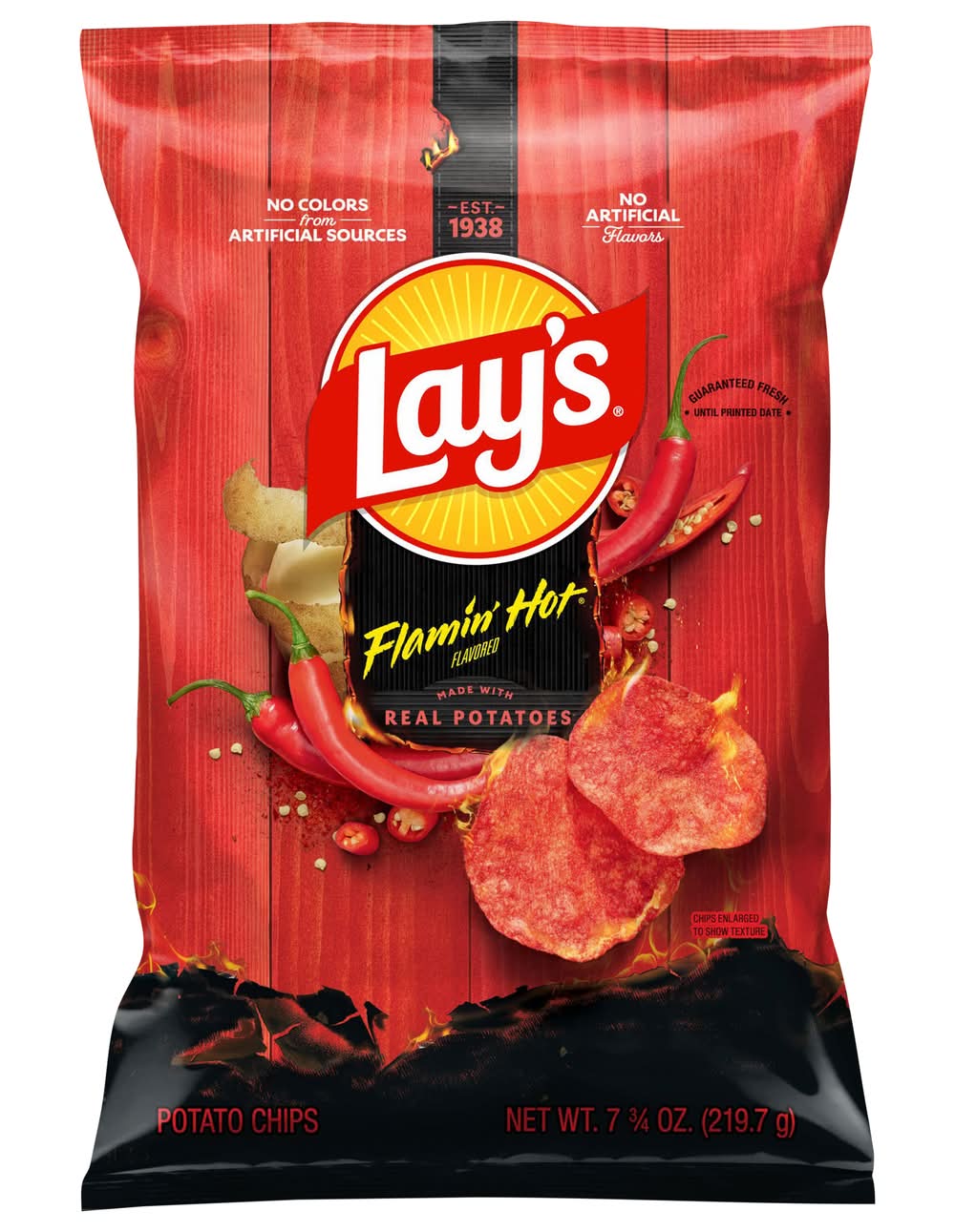 Lay's Flavored Potato Chips, Flamin' Hot (7.75 oz)