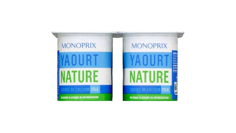Monoprix - Yaourts nature